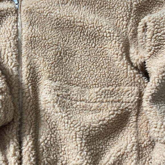 I AM GIA Tan Pixie Teddy Oversized Jacket - Picture 6 of 8